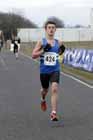 Elliot Kelly (Morpeth) finishing the North Tyneside 10k Road Race.